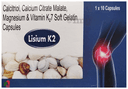 Lisium K2 Soft Gelatin Capsule packaging